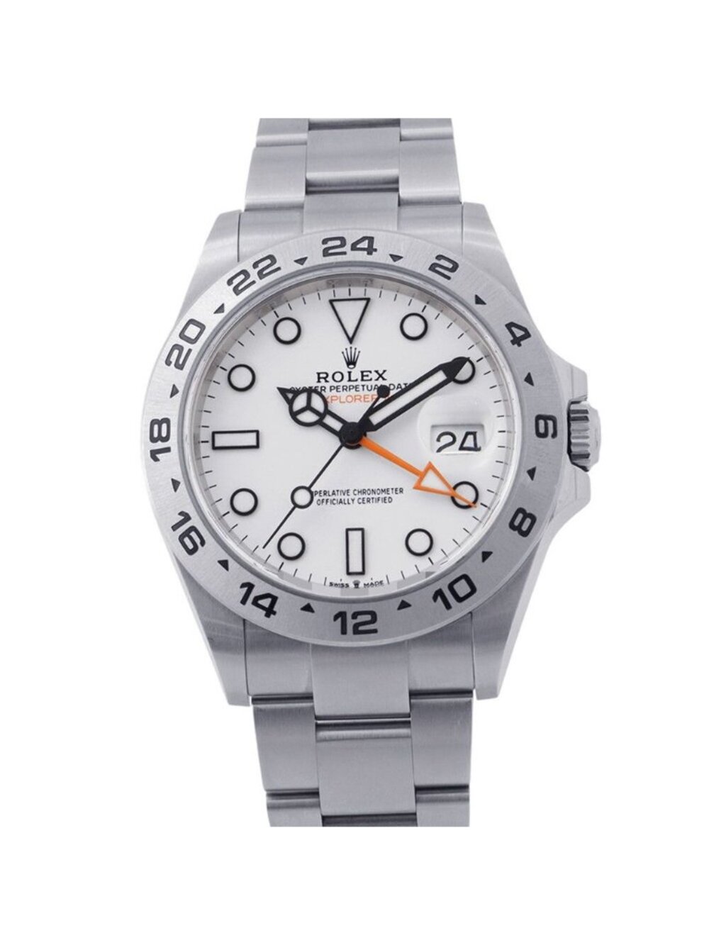 Rolex Roulette Watch White Dial - Picture 1 of 10